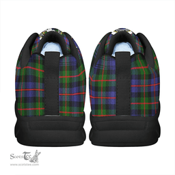 Scottish Murray of Atholl Modern Clan Tartan Sneakers - Crest Classic Scottish Plaid Tartan Plaid