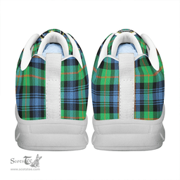 Scottish Murray of Atholl Ancient Clan Tartan Sneakers - Crest Classic Scottish Plaid Tartan Plaid