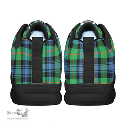 Scottish Murray of Atholl Ancient Clan Tartan Sneakers - Crest Classic Scottish Plaid Tartan Plaid