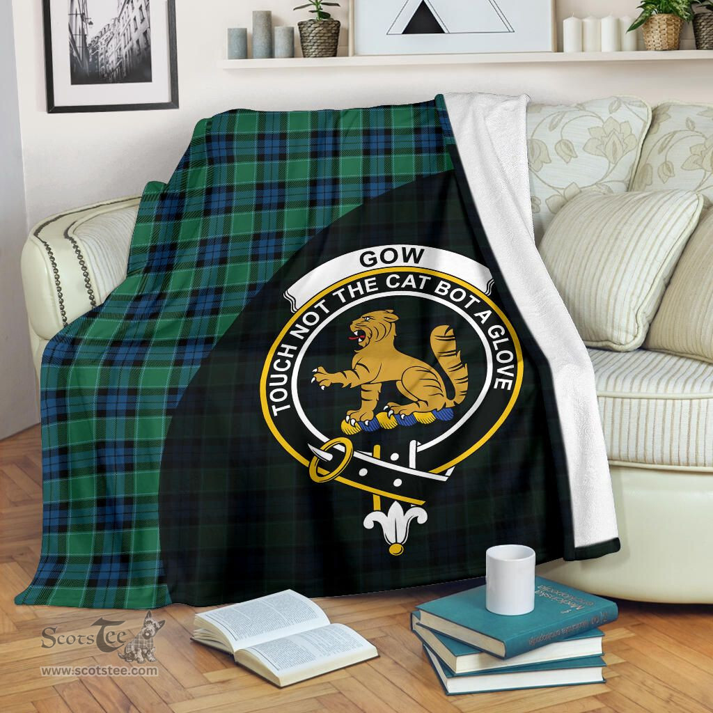 Scottish Graham of Menteith Ancient Clan Tartan Blanket - Wave Style Scottish Plaid Tartan Plaid