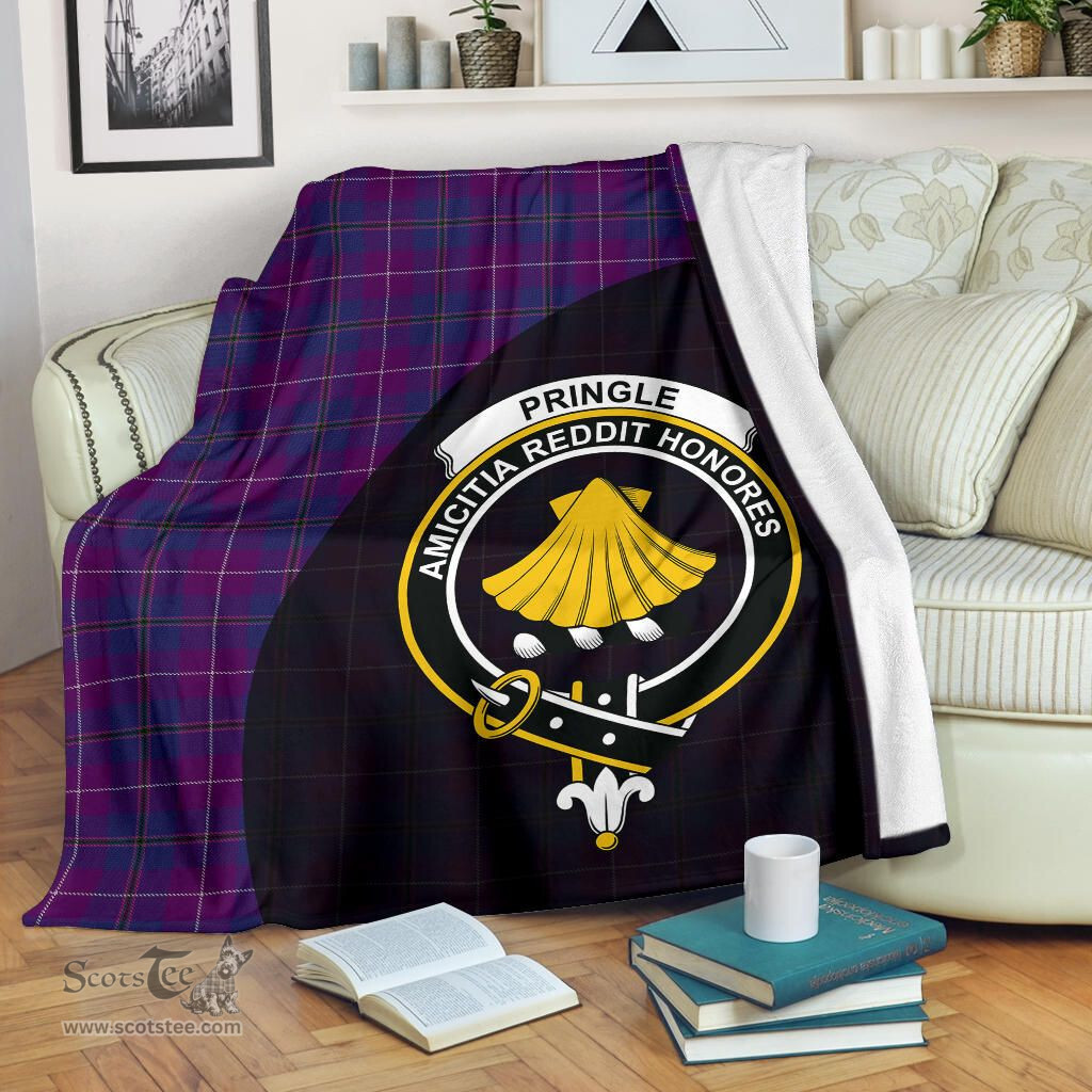 Scottish Pride of Glencoe Clan Tartan Blanket - Wave Style Scottish Plaid Tartan Plaid