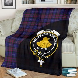 Scottish Pride of Scotland Clan Tartan Blanket - Wave Style Scottish Plaid Tartan Plaid