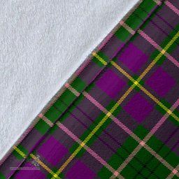 Scottish Taylor Clan Tartan Blanket - Wave Style Scottish Plaid Tartan Plaid