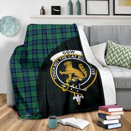 Scottish Graham of Menteith Ancient Clan Tartan Blanket - Wave Style Scottish Plaid Tartan Plaid