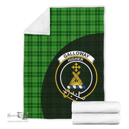 Scottish Galloway District Clan Tartan Blanket - Wave Style Scottish Plaid Tartan Plaid