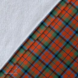 Scottish MacNaughton Ancient Clan Tartan Blanket - Wave Style Scottish Plaid Tartan Plaid