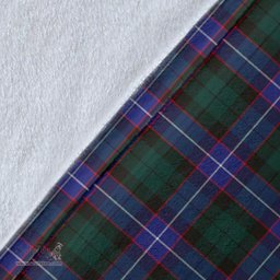 Scottish Guthrie Modern Clan Tartan Blanket - Wave Style Scottish Plaid Tartan Plaid