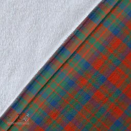 Scottish Matheson Ancient Clan Tartan Blanket - Wave Style Scottish Plaid Tartan Plaid