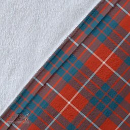 Scottish Hamilton Ancient Clan Tartan Blanket - Wave Style Scottish Plaid Tartan Plaid