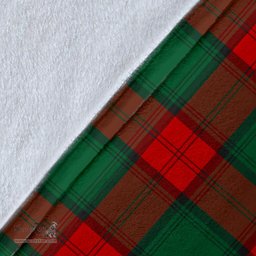 Scottish Stewart Atholl Modern Clan Tartan Blanket - Wave Style Scottish Plaid Tartan Plaid