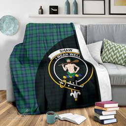 Scottish Shaw Ancient Clan Tartan Blanket - Wave Style Scottish Plaid Tartan Plaid