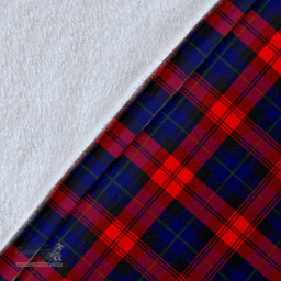 Scottish MacLachlan Modern Clan Tartan Blanket - Wave Style Scottish Plaid Tartan Plaid