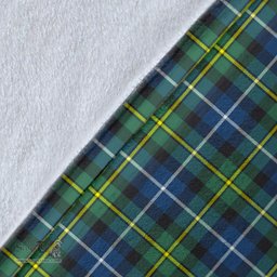 Scottish MacNeill of Barra Ancient Clan Tartan Blanket - Wave Style Scottish Plaid Tartan Plaid