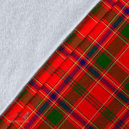 Scottish Munro Modern Clan Tartan Blanket - Wave Style Scottish Plaid Tartan Plaid