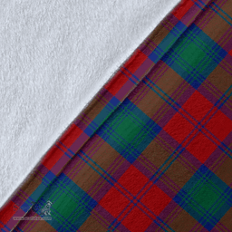 Scottish Lindsay Modern Clan Tartan Blanket - Wave Style Scottish Plaid Tartan Plaid