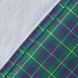 Scottish Inglis Ancient Clan Tartan Blanket - Wave Style Scottish Plaid Tartan Plaid