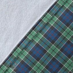 Scottish Leslie Hunting Ancient Clan Tartan Blanket - Wave Style Scottish Plaid Tartan Plaid
