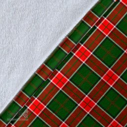 Scottish Pollock Modern Clan Tartan Blanket - Wave Style Scottish Plaid Tartan Plaid