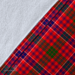 Scottish MacRae Modern Clan Tartan Blanket - Wave Style Scottish Plaid Tartan Plaid
