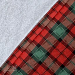 Scottish Kerr Ancient Clan Tartan Blanket - Wave Style Scottish Plaid Tartan Plaid