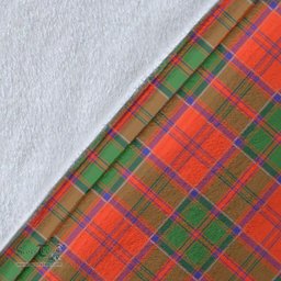 Scottish Grant Ancient Clan Tartan Blanket - Wave Style Scottish Plaid Tartan Plaid