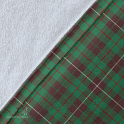 Scottish MacKinnon Hunting Ancient Clan Tartan Blanket - Wave Style Scottish Plaid Tartan Plaid