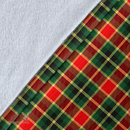 Scottish MacLachlan Hunting Modern Clan Tartan Blanket - Wave Style Scottish Plaid Tartan Plaid