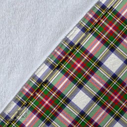 Scottish Stewart Dress Modern Clan Tartan Blanket - Wave Style Scottish Plaid Tartan Plaid