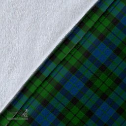 Scottish MacKay Modern Clan Tartan Blanket - Wave Style Scottish Plaid Tartan Plaid