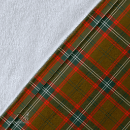 Scottish Seton Hunting Modern Clan Tartan Blanket - Wave Style Scottish Plaid Tartan Plaid