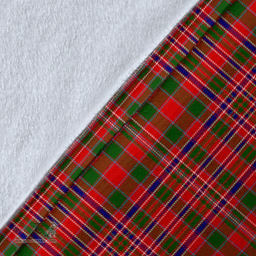 Scottish MacAlister Modern Clan Tartan Blanket - Wave Style Scottish Plaid Tartan Plaid