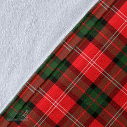 Scottish Nesbitt Modern Clan Tartan Blanket - Wave Style Scottish Plaid Tartan Plaid
