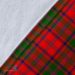Scottish Stewart of Appin Modern Clan Tartan Blanket - Wave Style Scottish Plaid Tartan Plaid