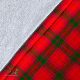 Scottish MacNab Modern Clan Tartan Blanket - Wave Style Scottish Plaid Tartan Plaid