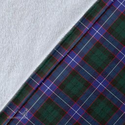 Scottish Hunter Modern Clan Tartan Blanket - Wave Style Scottish Plaid Tartan Plaid