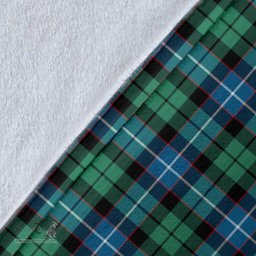Scottish Galbraith Ancient Clan Tartan Blanket - Wave Style Scottish Plaid Tartan Plaid