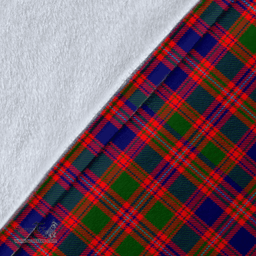 Scottish MacIntyre Modern Clan Tartan Blanket - Wave Style Scottish Plaid Tartan Plaid