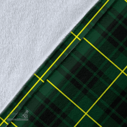 Scottish MacArthur Modern Clan Tartan Blanket - Wave Style Scottish Plaid Tartan Plaid