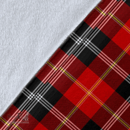 Scottish Marjoribanks Clan Tartan Blanket - Wave Style Scottish Plaid Tartan Plaid