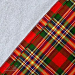 Scottish MacGill Modern Clan Tartan Blanket - Wave Style Scottish Plaid Tartan Plaid