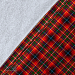Scottish Innes Modern Clan Tartan Blanket - Wave Style Scottish Plaid Tartan Plaid