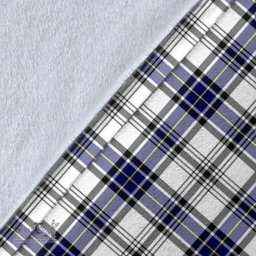 Scottish Hannay Modern Clan Tartan Blanket - Wave Style Scottish Plaid Tartan Plaid