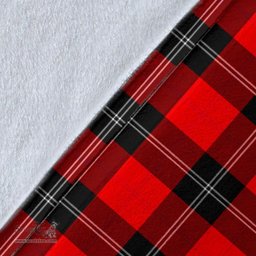 Scottish Ramsay Modern Clan Tartan Blanket - Wave Style Scottish Plaid Tartan Plaid