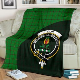 Scottish Don (Tribe-of-Mar) Clan Tartan Blanket - Wave Style Scottish Plaid Tartan Plaid
