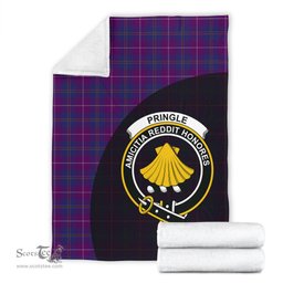 Scottish Pride of Glencoe Clan Tartan Blanket - Wave Style Scottish Plaid Tartan Plaid