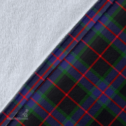 Scottish Nairn Clan Tartan Blanket - Wave Style Scottish Plaid Tartan Plaid