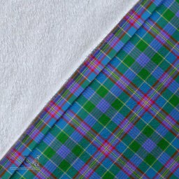 Scottish Pitcairn Hunting Clan Tartan Blanket - Wave Style Scottish Plaid Tartan Plaid