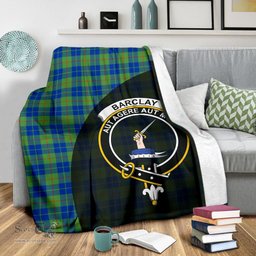 Scottish Barclay Hunting Ancient Clan Tartan Blanket - Wave Style Scottish Plaid Tartan Plaid