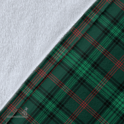 Scottish Ross Hunting Modern Clan Tartan Blanket - Wave Style Scottish Plaid Tartan Plaid