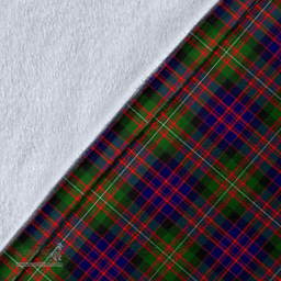 Scottish MacDonnell of Glengarry Modern Clan Tartan Blanket - Wave Style Scottish Plaid Tartan Plaid